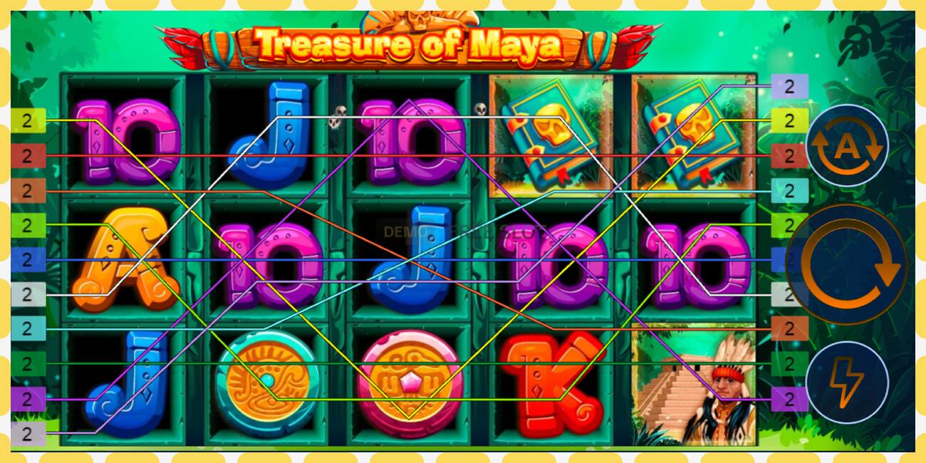 Демо слот Treasure of Maya бесплатно и без регистрации, картинка - 1