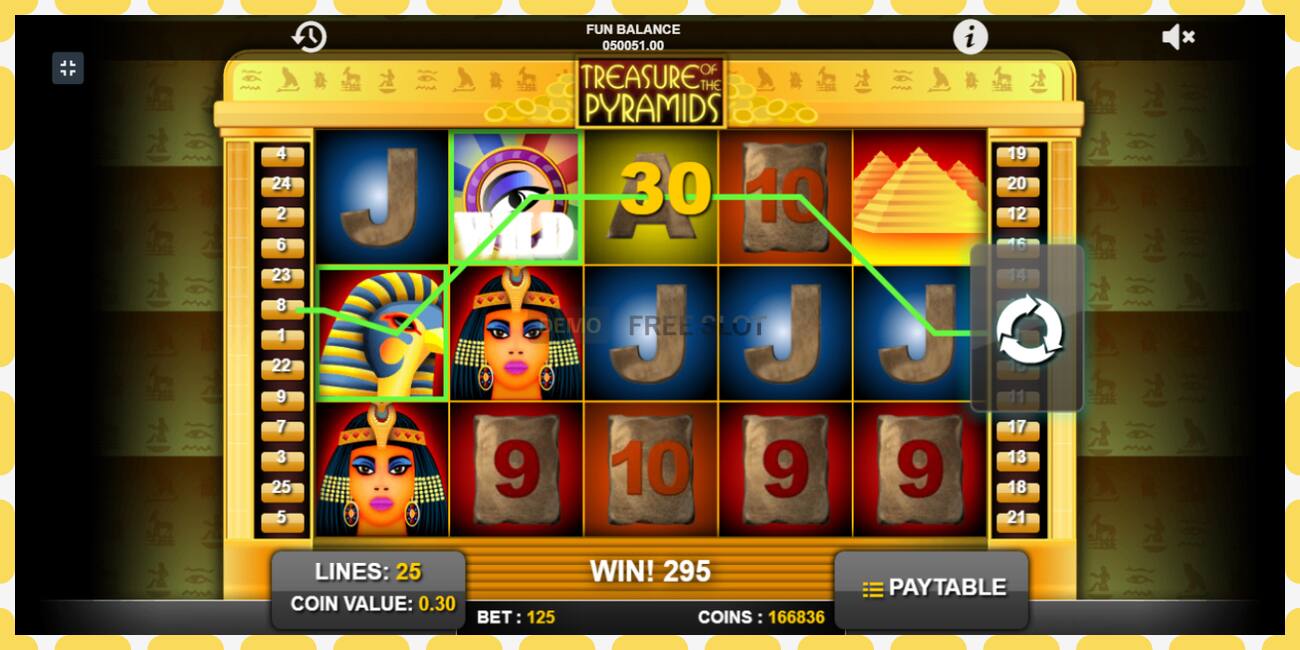 Demo slot Treasure of the Pyramids free and without registration, picture - 1