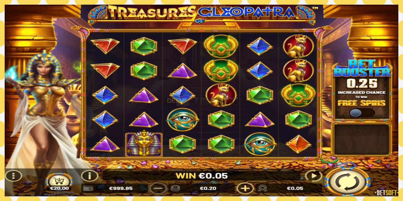 Demo slot Treasures of Cleopatra free and without registration, picture - 1