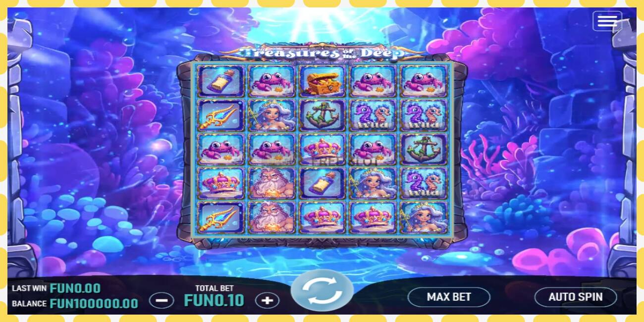 Demo slot Treasures of the Deep free and without registration, picture - 1