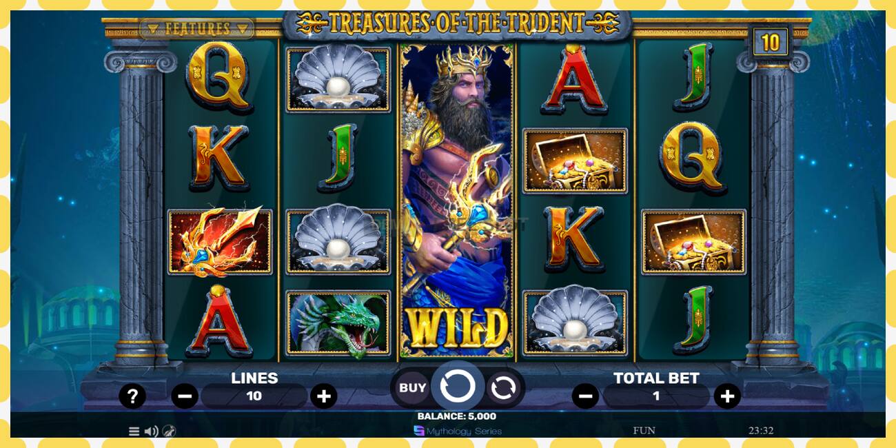 Demo slot Treasures of the Trident free and without registration, picture - 1