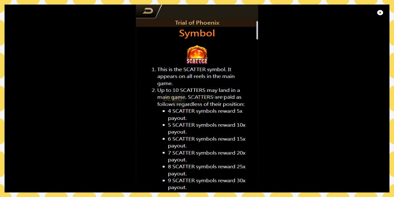 Demo slot Trial of Phoenix free and without registration, picture - 1