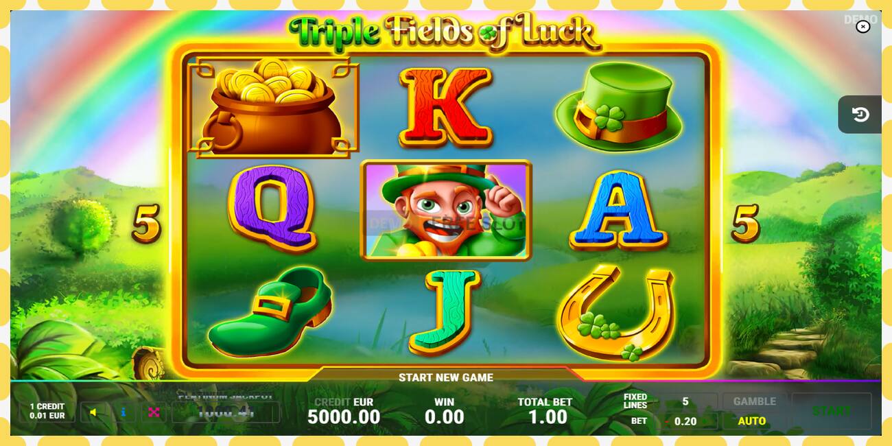 Demo slot Triple Fields of Luck ingyenes és regisztráció nélkül, kép - 1