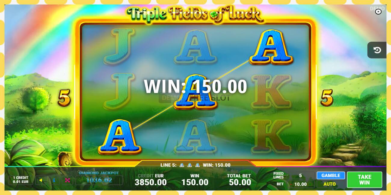 Demo slot Triple Fields of Luck ingyenes és regisztráció nélkül, kép - 1