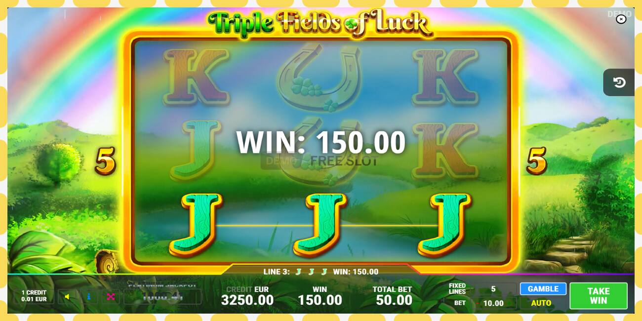 Demo slot Triple Fields of Luck ingyenes és regisztráció nélkül, kép - 1