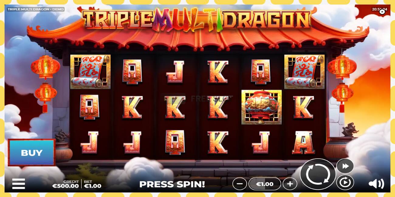 Демо слот Triple Multi Dragon бесплатно и без регистрације, слика - 1