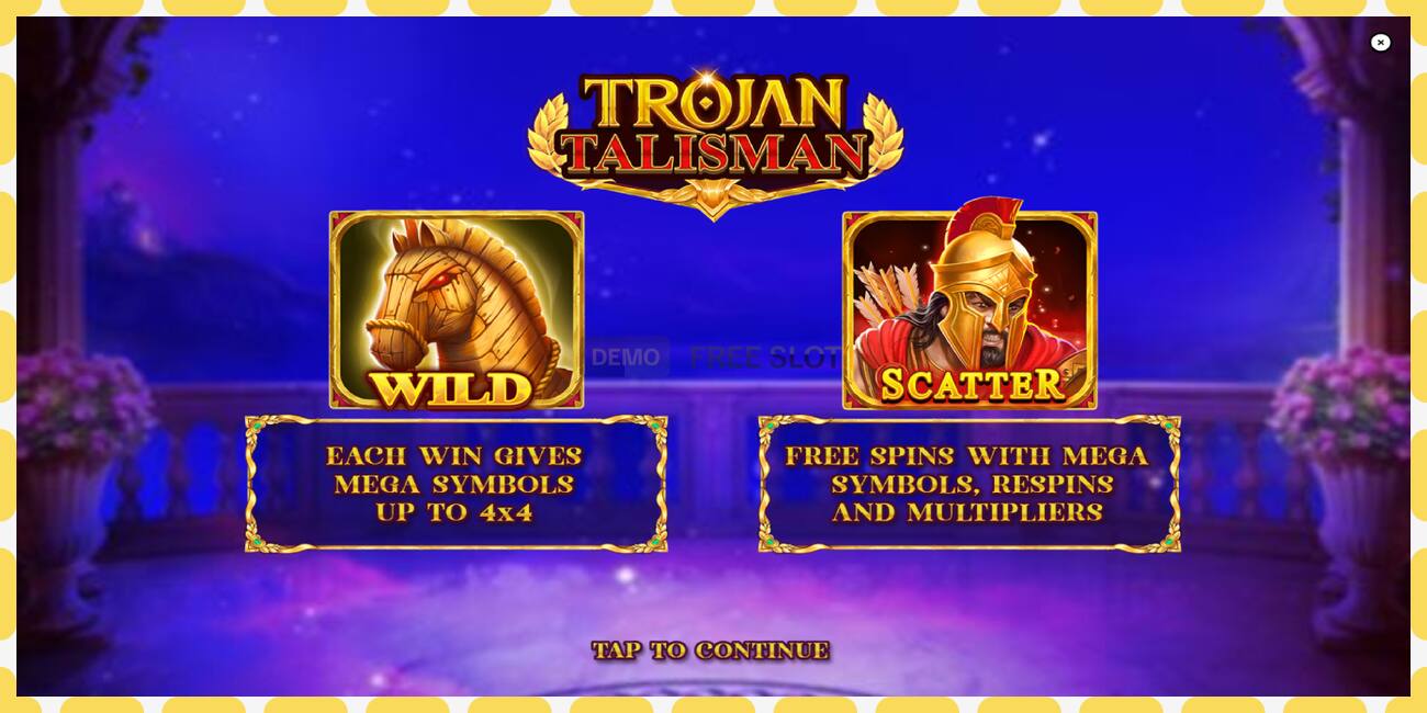 Demo slot Trojan Talisman නොමිලේ සහ ලියාපදිංචියකින් තොරව, පින්තූරය - 1