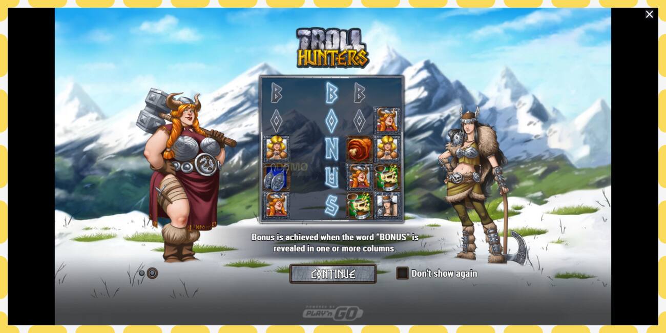 Demo slot Troll Hunters free and without registration, picture - 1