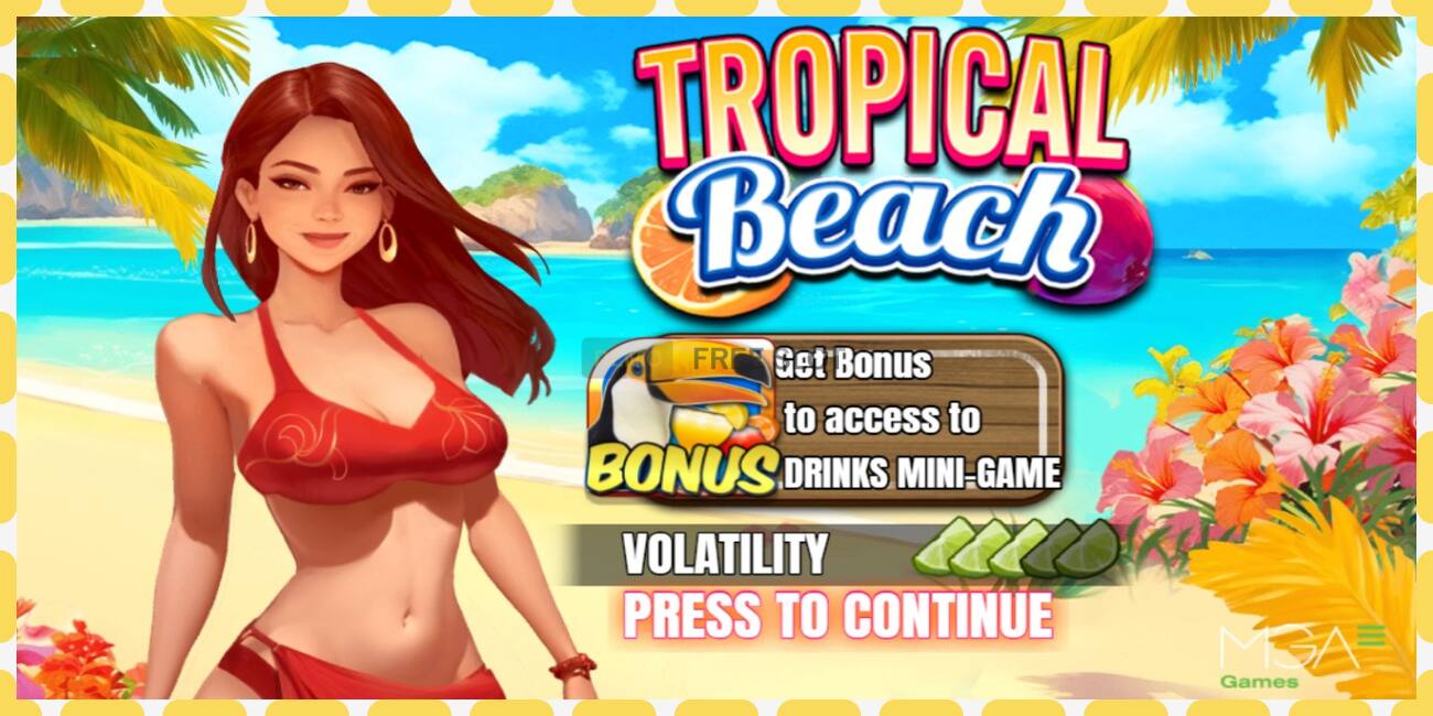 Demo slot Tropical Beach free and without registration, picture - 1