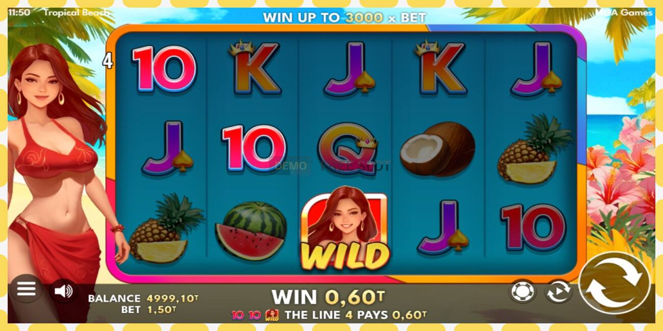 Demo slot Tropical Beach free and without registration, picture - 1