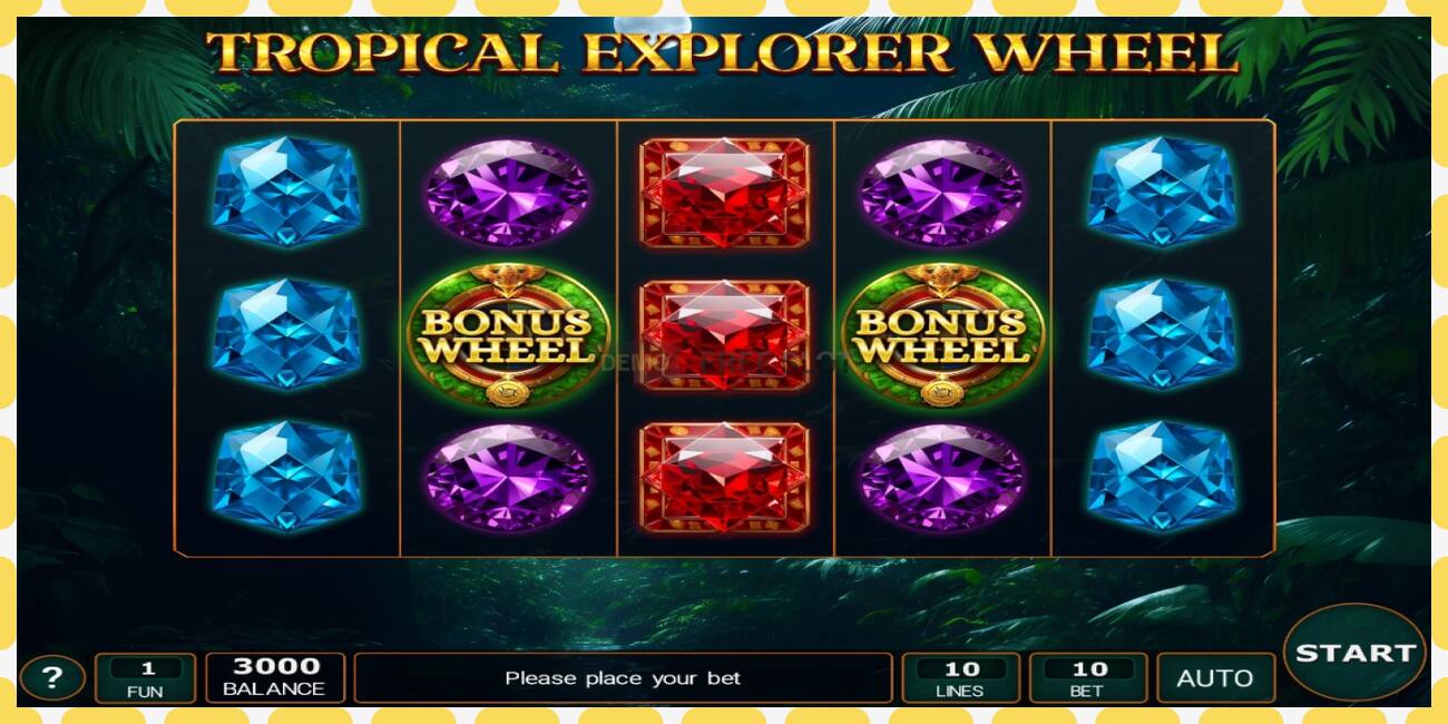 Demo slot Tropical Explorer Wheel free and without registration, picture - 1