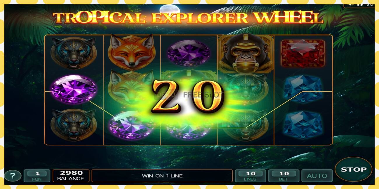 Demo slot Tropical Explorer Wheel free and without registration, picture - 1