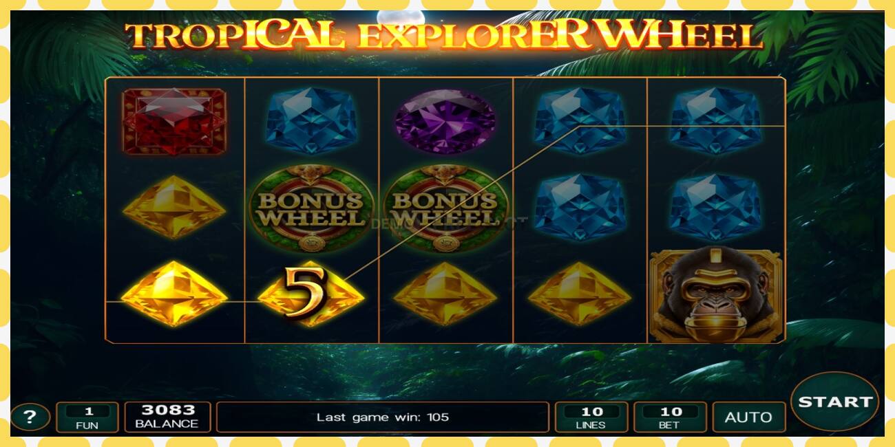 Demo slot Tropical Explorer Wheel free and without registration, picture - 1