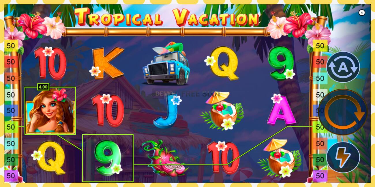 Demo slot Tropical Vacation free and without registration, picture - 1