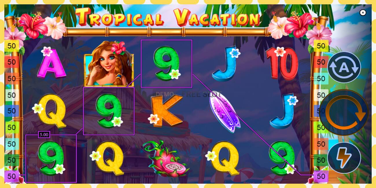 Demo slot Tropical Vacation free and without registration, picture - 1