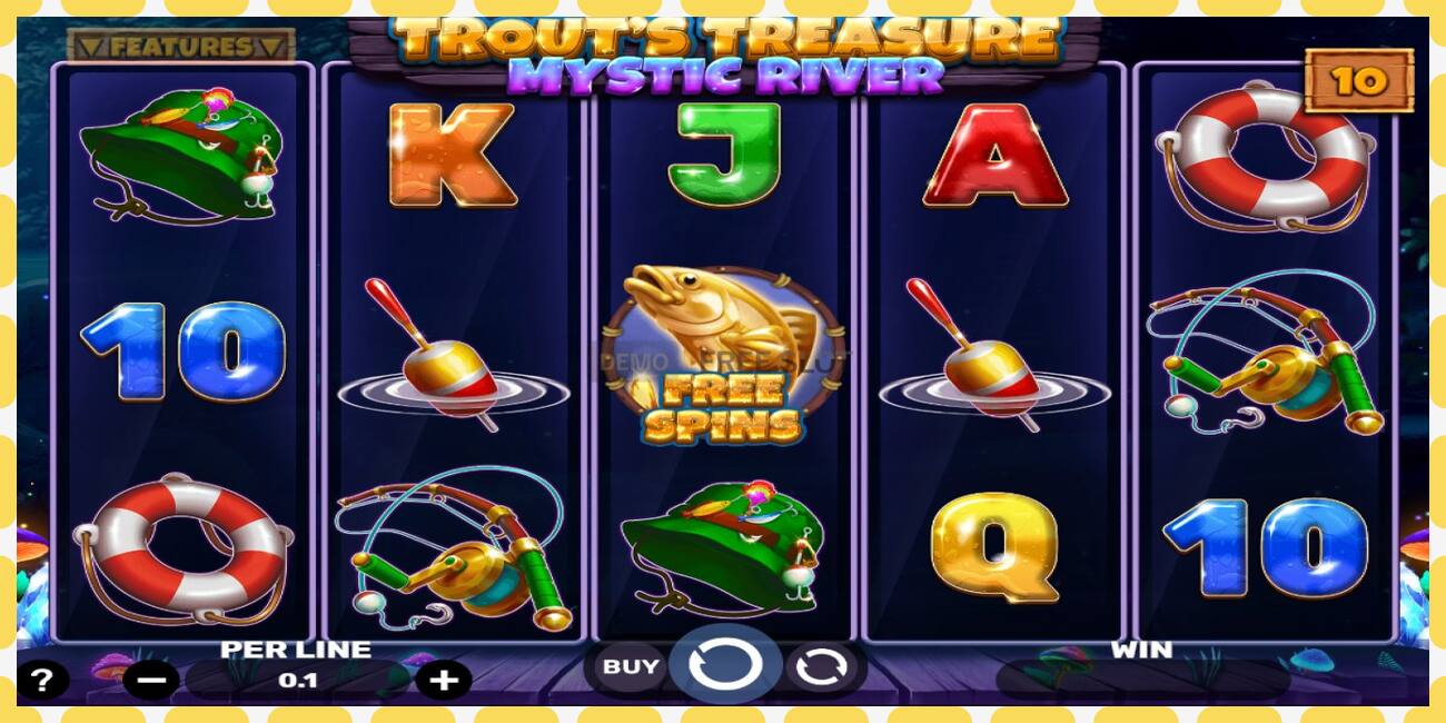 Demo slot Trouts Treasure - Mystic River free and without registration, picture - 1