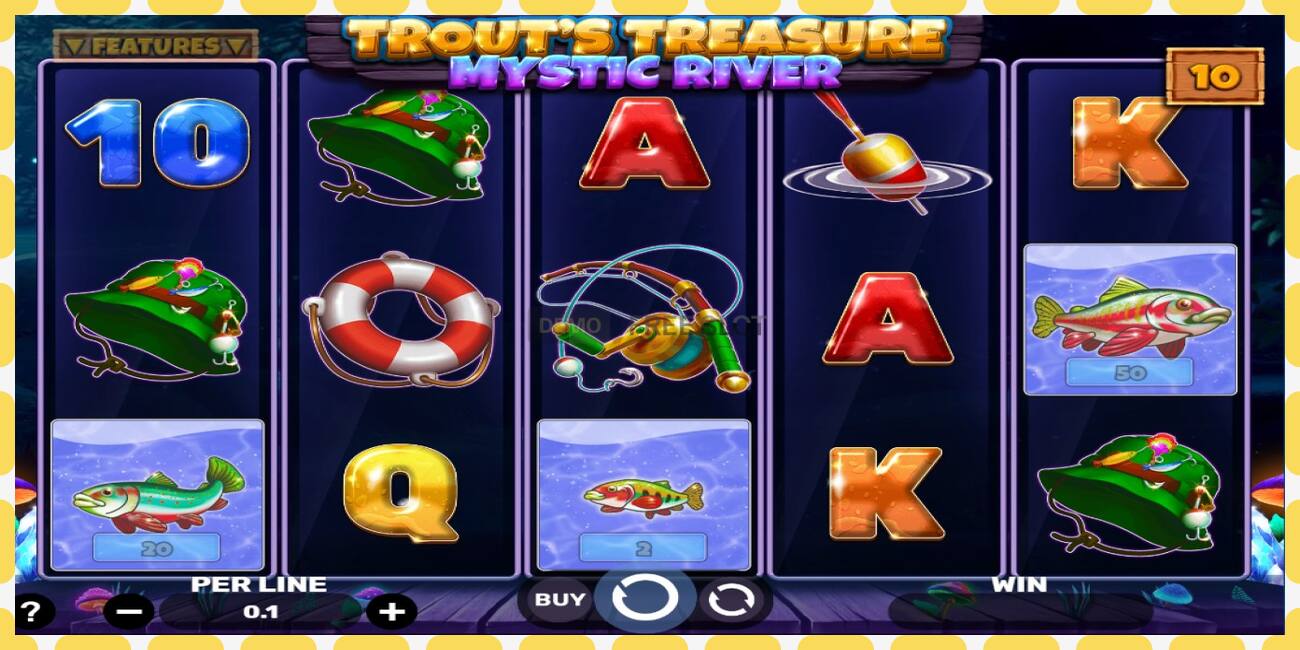 Demo slot Trouts Treasure - Mystic River free and without registration, picture - 1