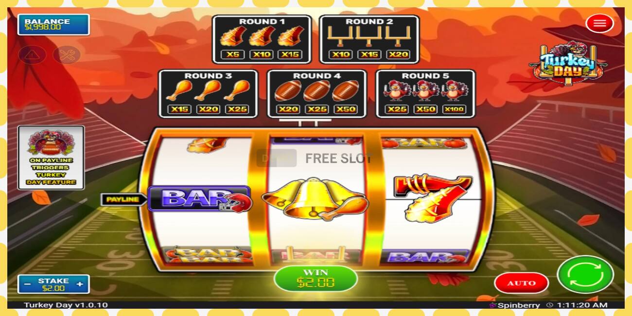 Demo slot Turkey Day free and without registration, picture - 1