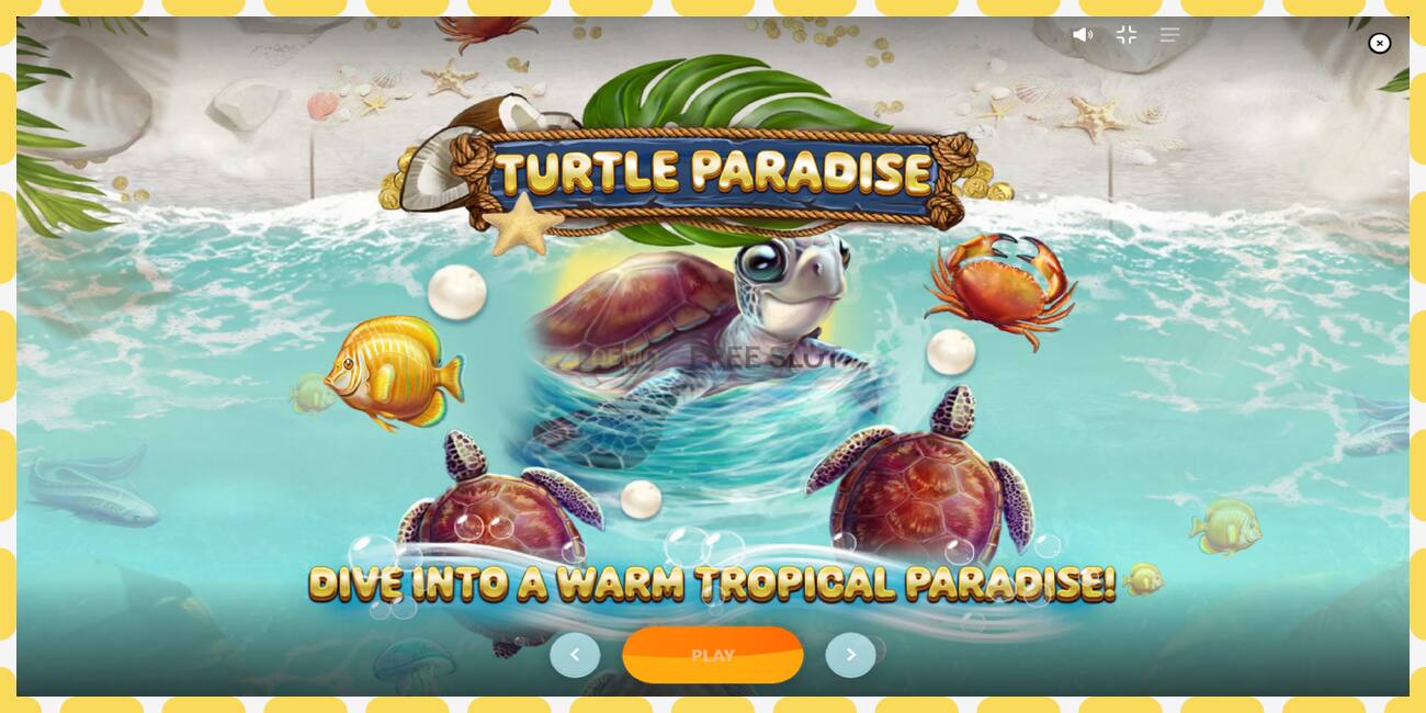 Демо слот Turtle Paradise бекер жана каттоосуз, сүрөт - 1