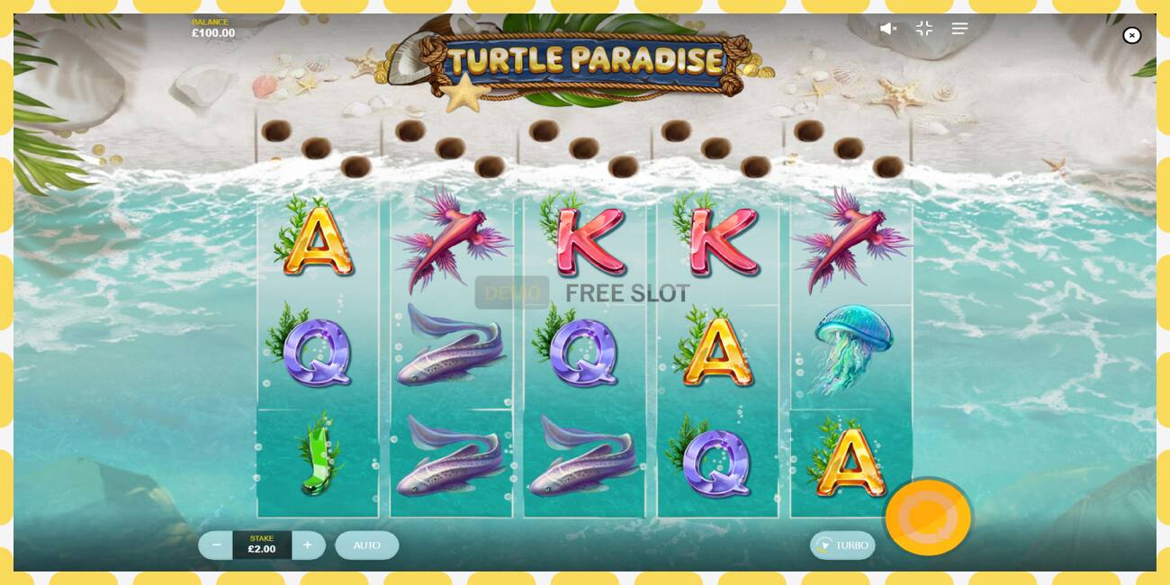 Demo-spor Turtle Paradise gratis og uten registrering, bilde - 1