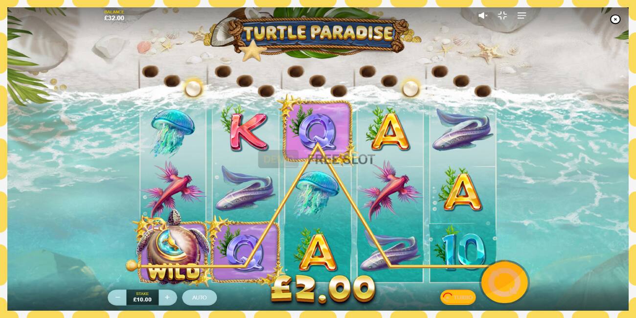 Demo-spor Turtle Paradise gratis og uten registrering, bilde - 1