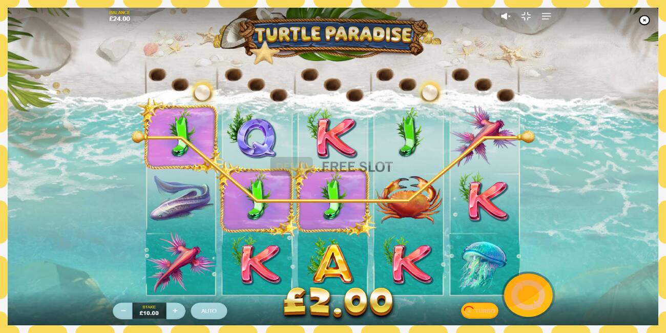 Demo-spor Turtle Paradise gratis og uten registrering, bilde - 1