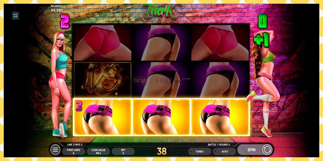 Slot de demostración Twerk gratuíto e sen rexistro, imaxe - 1