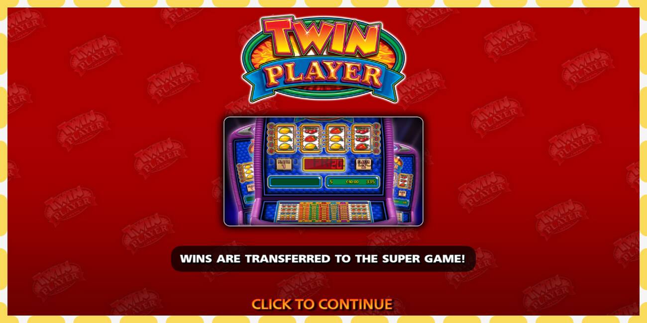 Demo slot Twin Player free and without registration, picture - 1