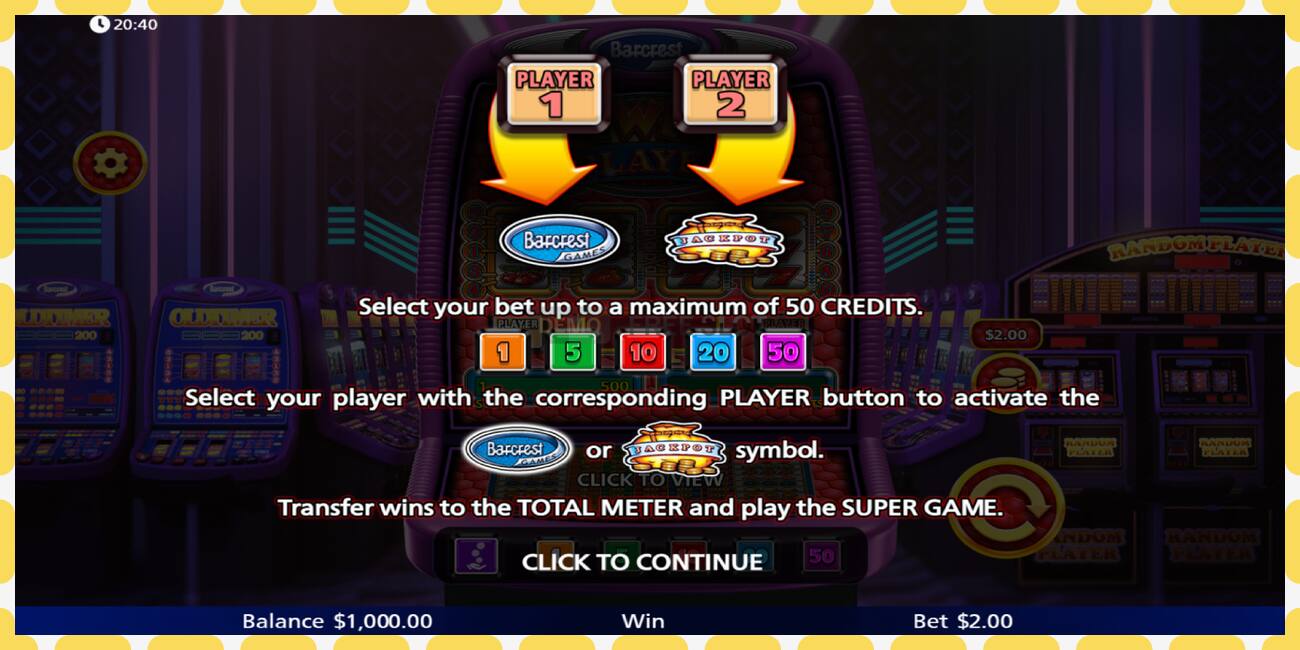 Demo slot Twin Player free and without registration, picture - 1