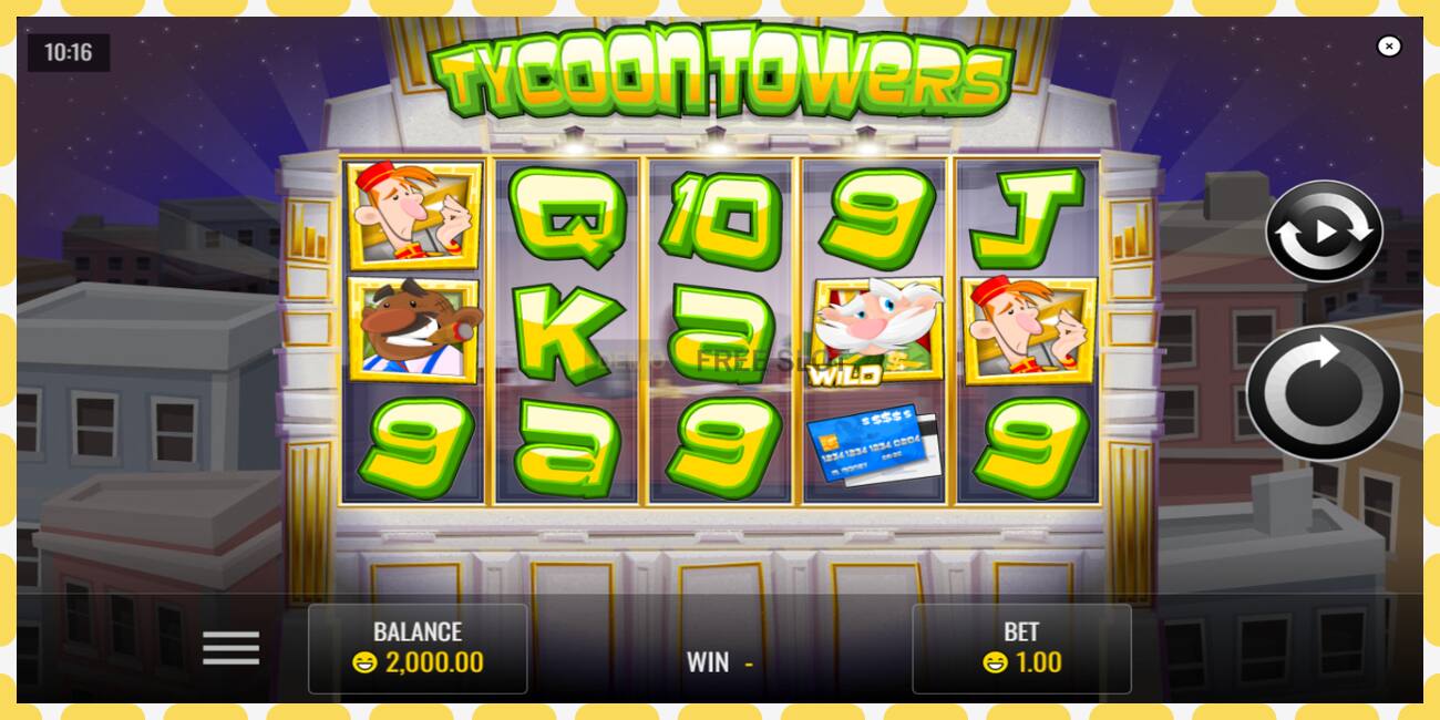 Demo slot Tycoon Towers free and without registration, picture - 1