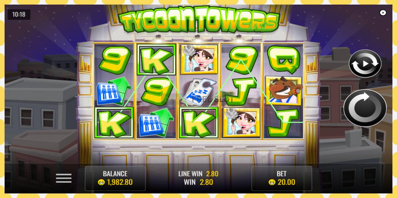 Demo slot Tycoon Towers free and without registration, picture - 1