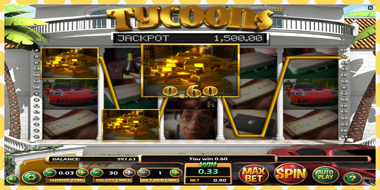 Demo slot Tycoons free and without registration, picture - 1