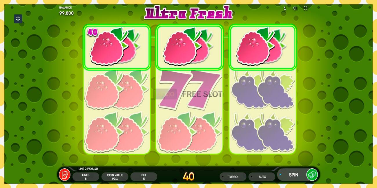 Demo slot Ultra Fresh free and without registration, picture - 1