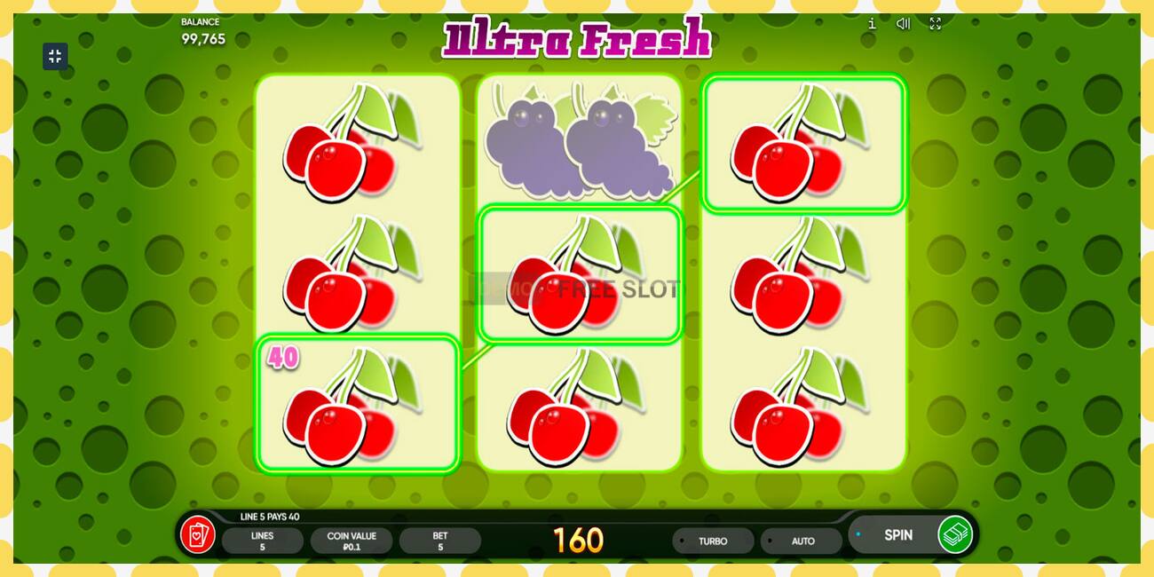 Demo slot Ultra Fresh free and without registration, picture - 1