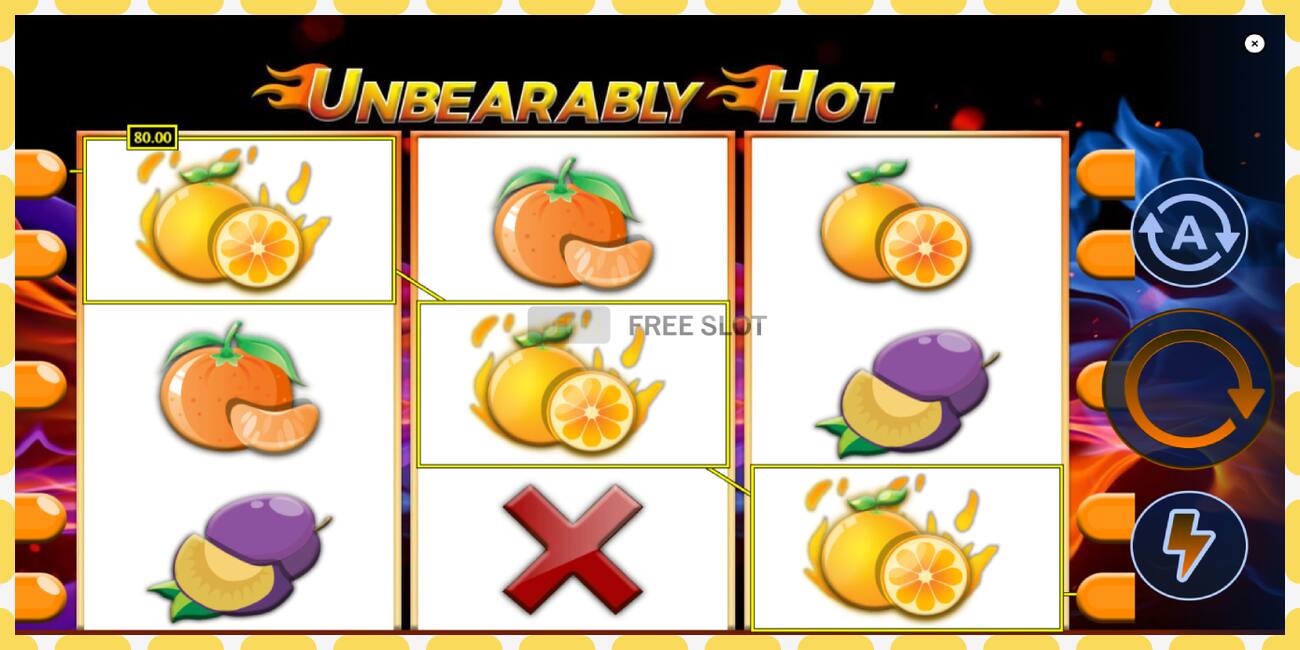 חריץ הדגמה Unbearably Hot חינם וללא הרשמה, תְמוּנָה - 1