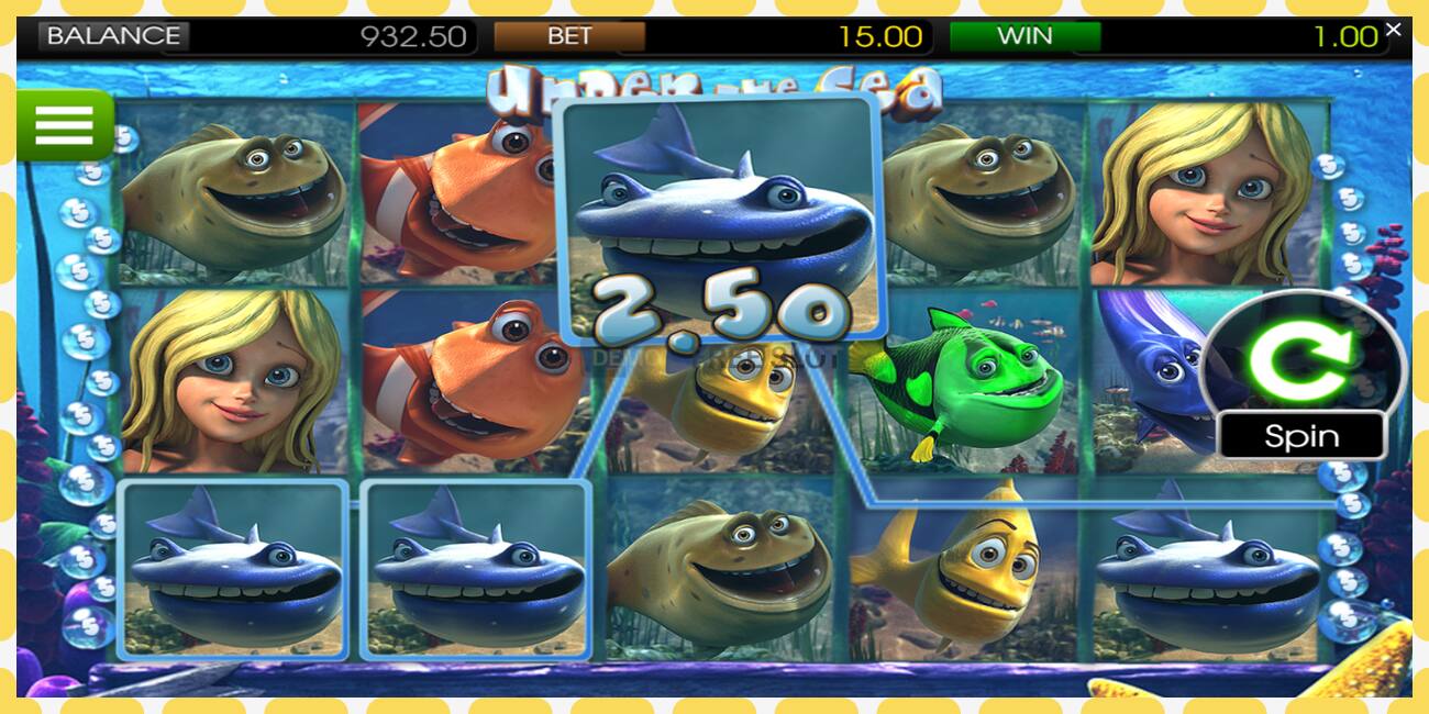 Demo slot Under the Sea free and without registration, picture - 1