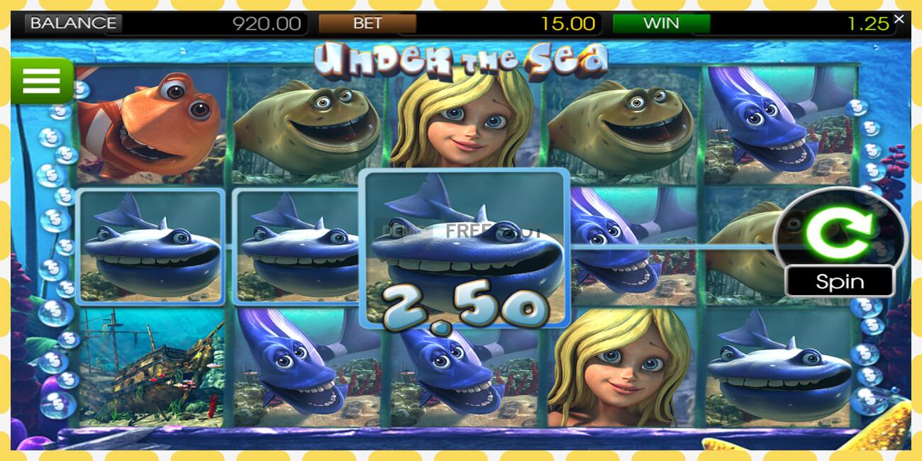 Demo slot Under the Sea free and without registration, picture - 1