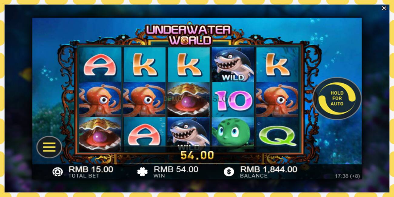 Demo slots Underwater World bezmaksas un bez reģistrācijas, attēlu - 1