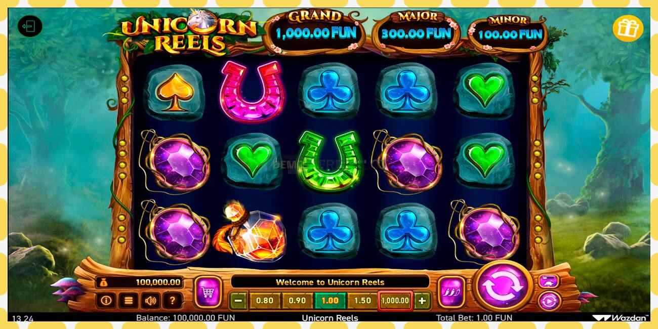 Demo slot Unicorn Reels free and without registration, picture - 1