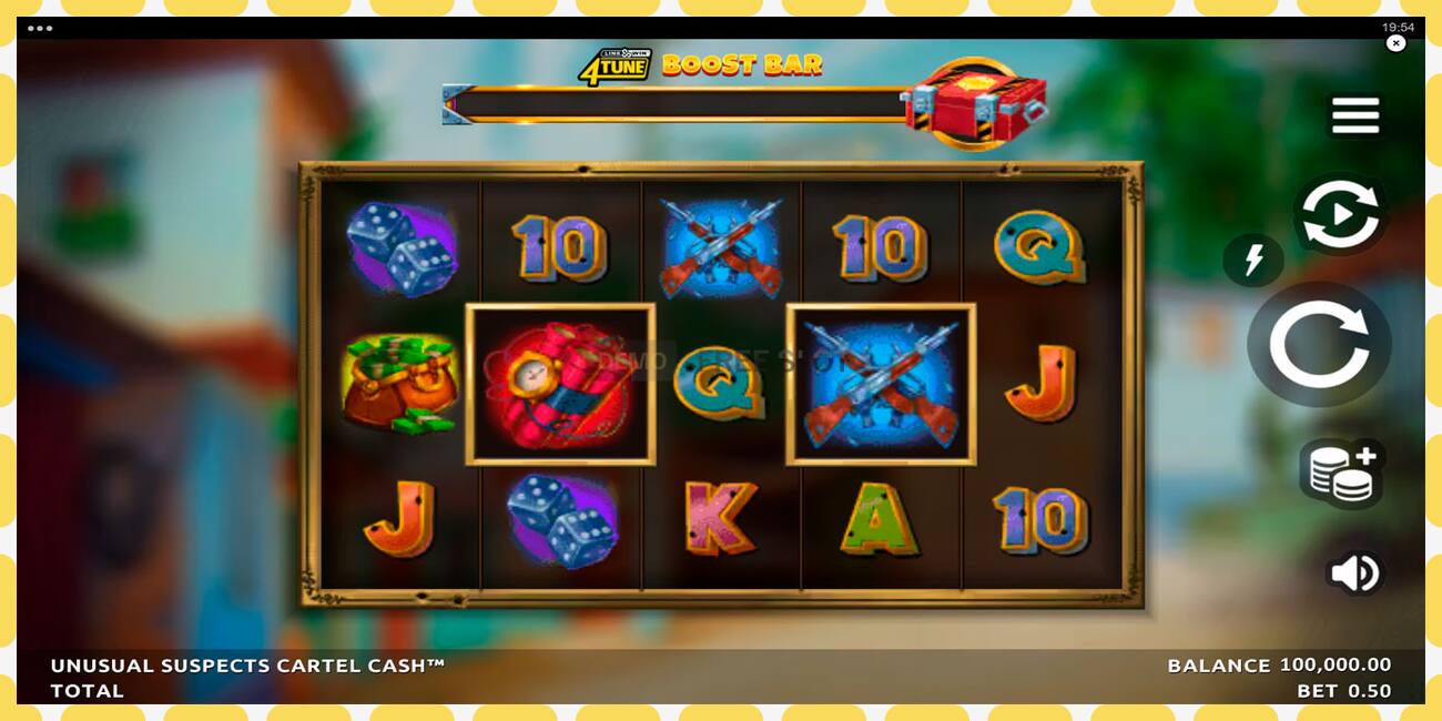 Demo slot Unusual Suspects Cartel Cash free and without registration, picture - 1