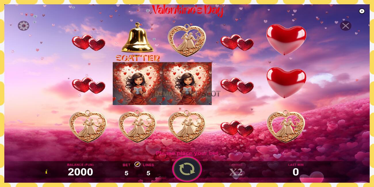 Demo-slot Valentines Day gratis en zonder registratie, afbeelding - 1