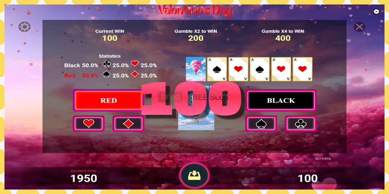 Demo slot Valentines Day නොමිලේ සහ ලියාපදිංචියකින් තොරව, පින්තූරය - 1