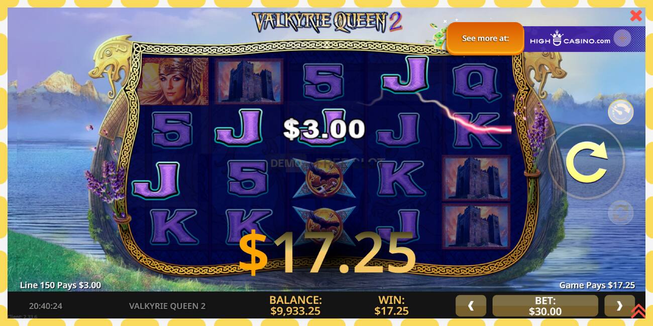 Demo slot Valkyrie Queen 2 free and without registration, picture - 1