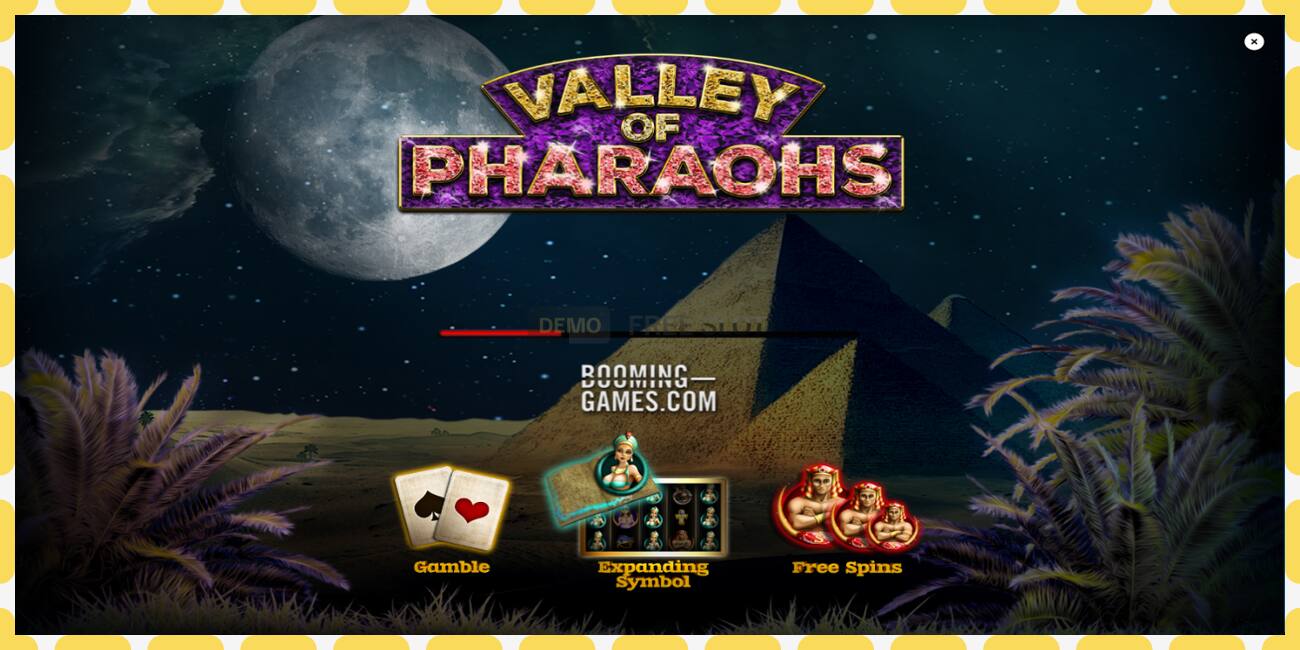 Демо слот Valley of Pharaohs безплатно и без регистрация, снимка - 1