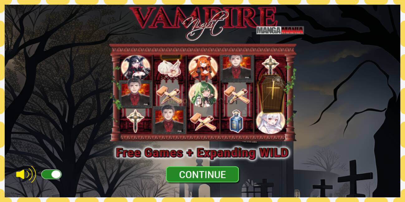 Demo slot Vampire Night ingyenes és regisztráció nélkül, kép - 1