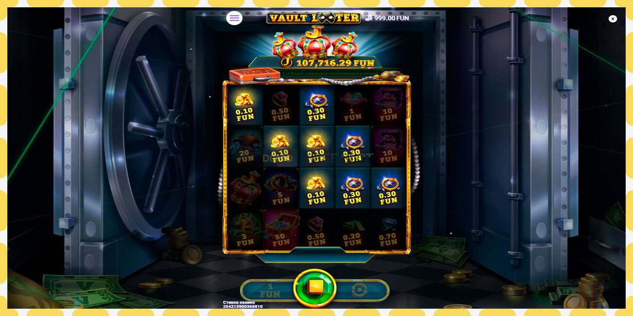 Demo slot Vault Looter free and without registration, picture - 1