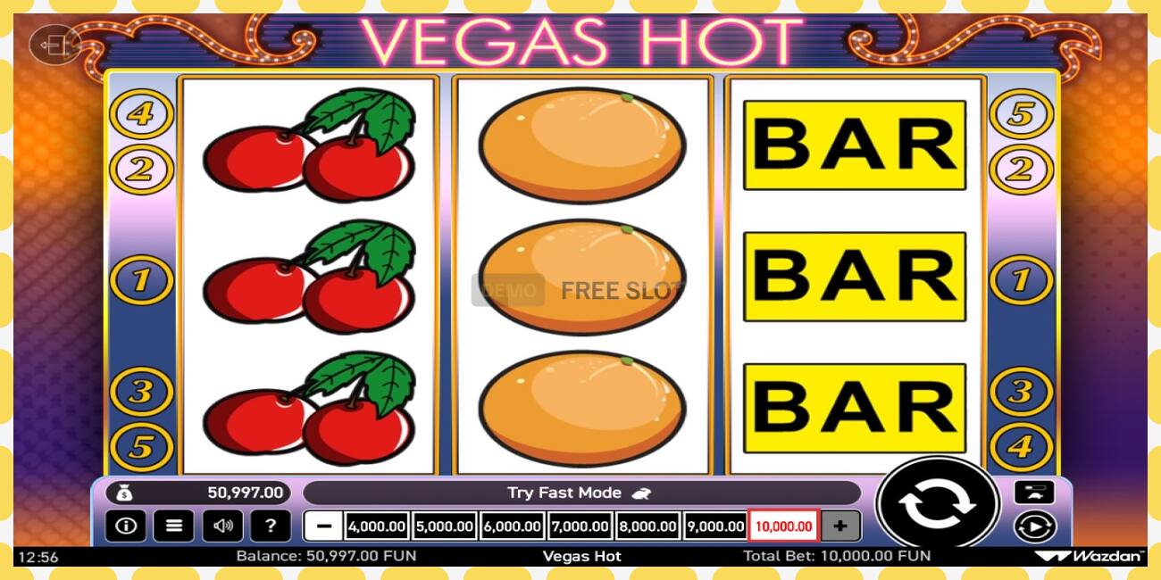 Demo slot Vegas Hot free and without registration, picture - 1