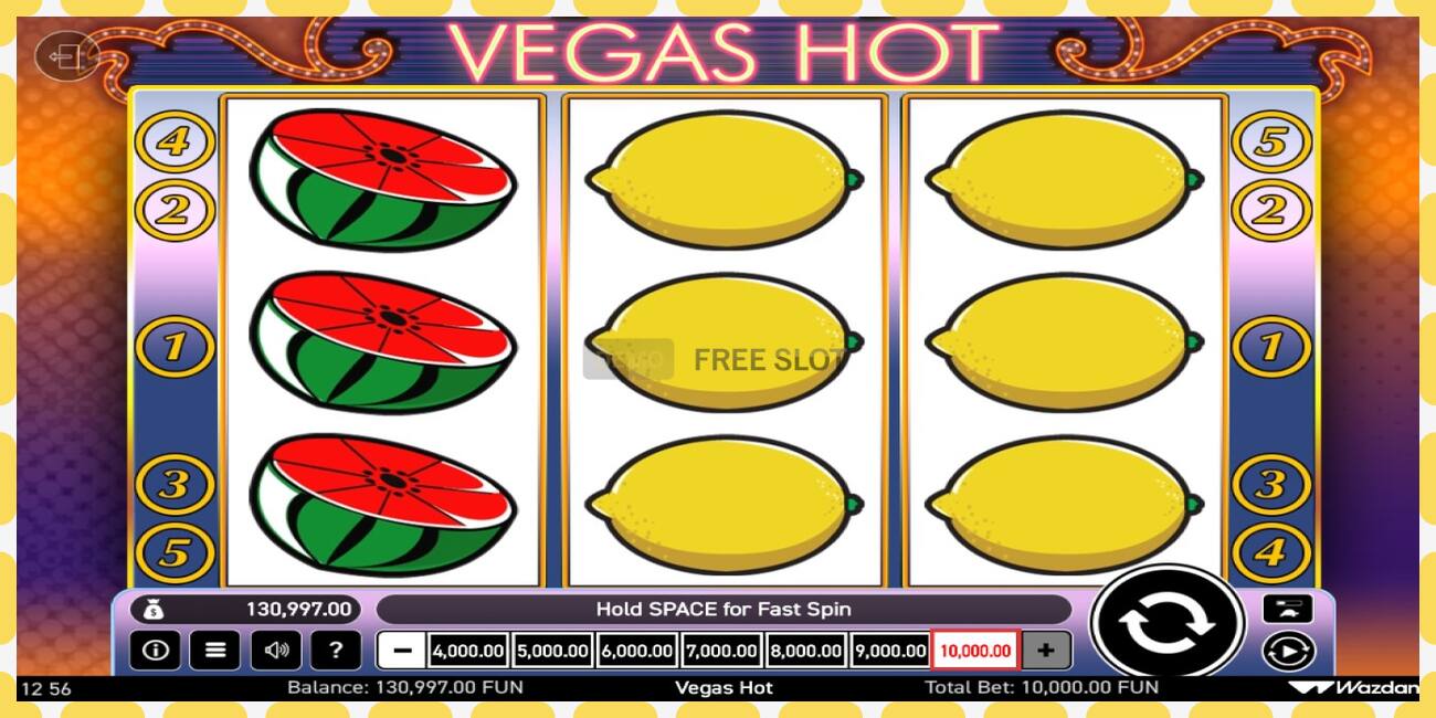 Demo slot Vegas Hot free and without registration, picture - 1