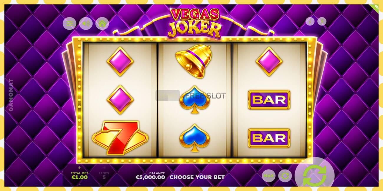 Slot demo Vegas Joker gratuit și fără înregistrare, imagine - 1