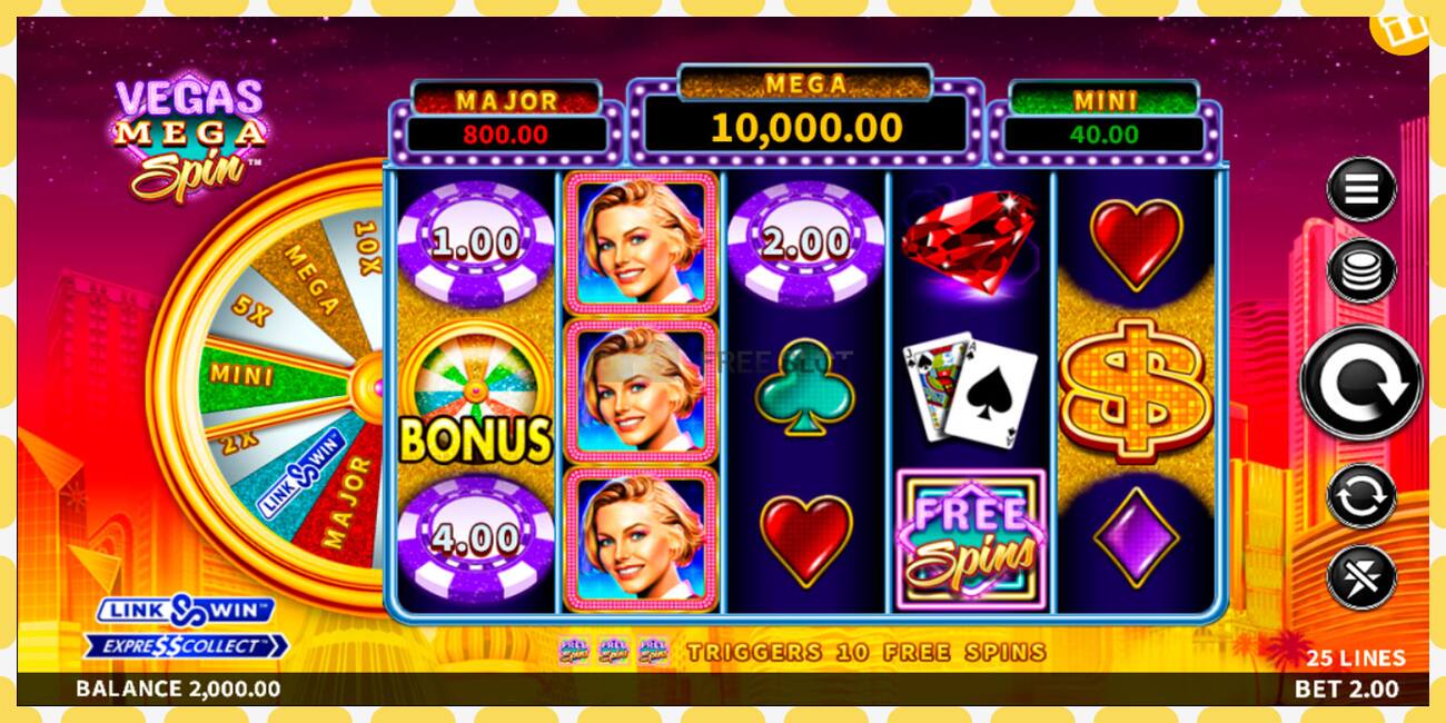 Demo slot Vegas Mega Spin free and without registration, picture - 1